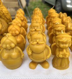 Świece z wosku pszczelego