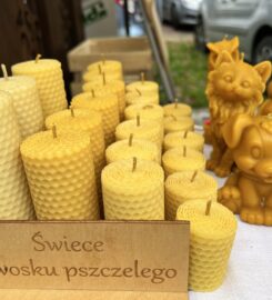 Świece z wosku pszczelego